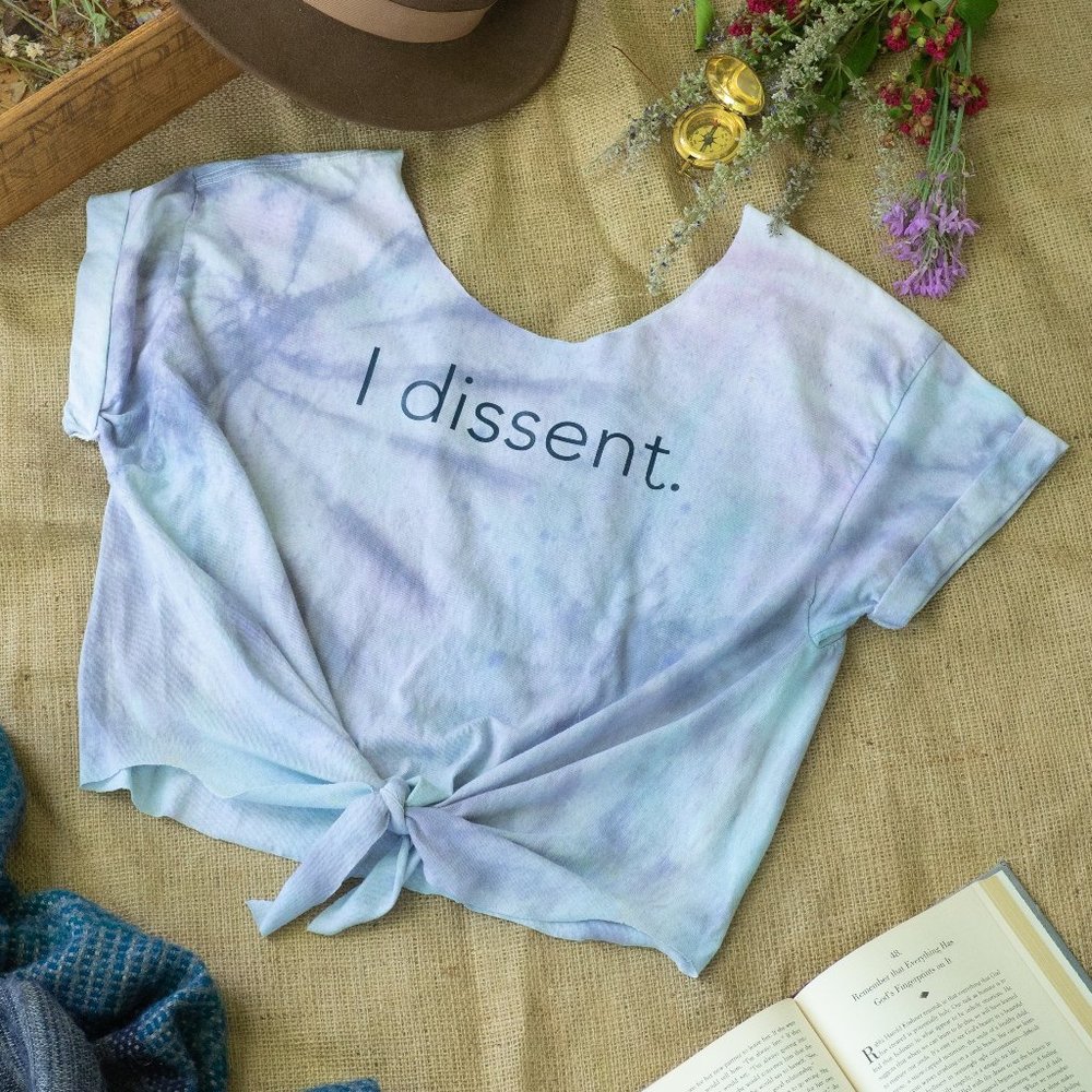 I Dissent - Tie dye t-shirt